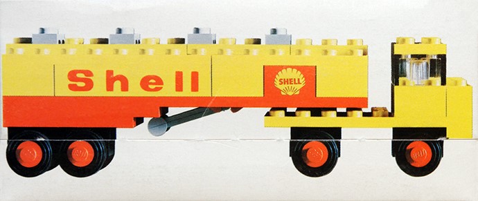 LEGO 621 Shell Tanker Truck