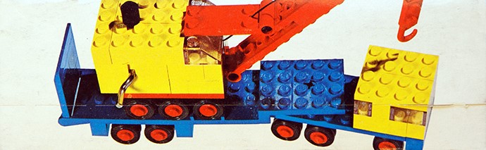 LEGO 680 - Low-Loader with Crane