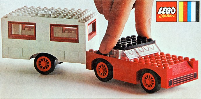 LEGO 379 Car and Caravan