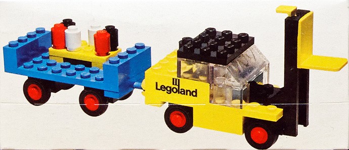 LEGO 652 Forklift with Trailer