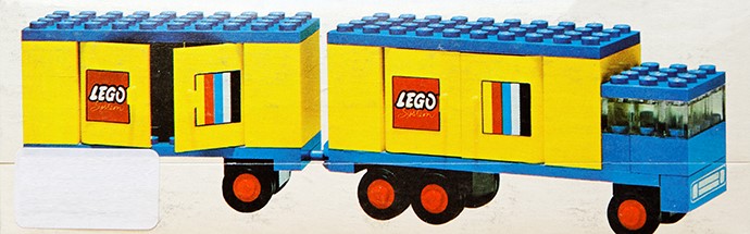 LEGO 685 - Legoland Truck with Trailer