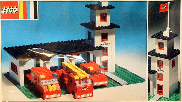 LEGO 357 Legoland Fire House