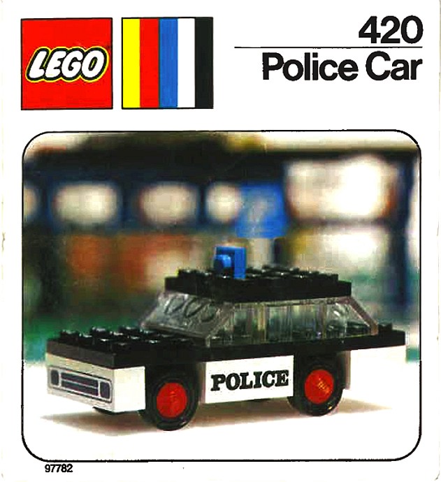 LEGO 420 Police Car