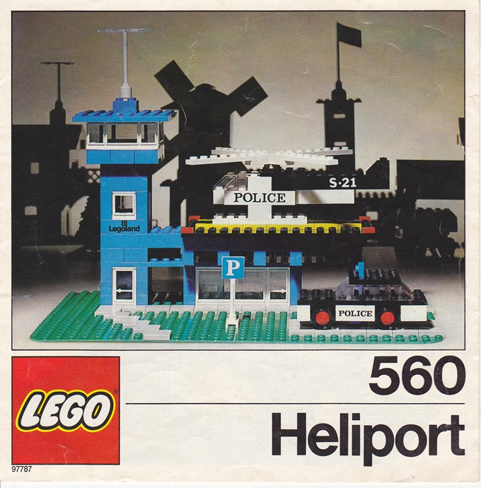 LEGO 560 Police Heliport