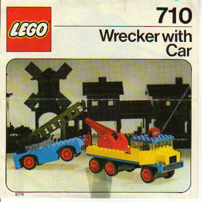 LEGO 710 Wrecker with Car