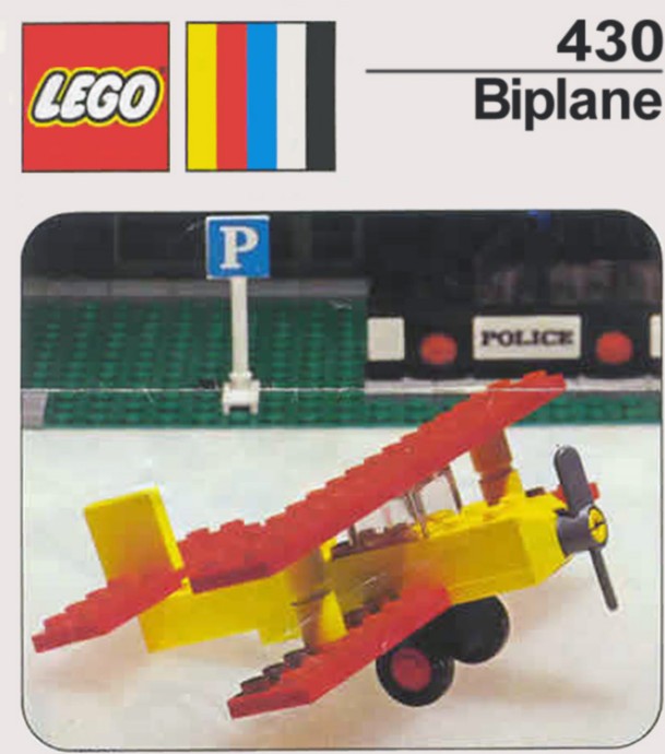 LEGO 430 - Biplane