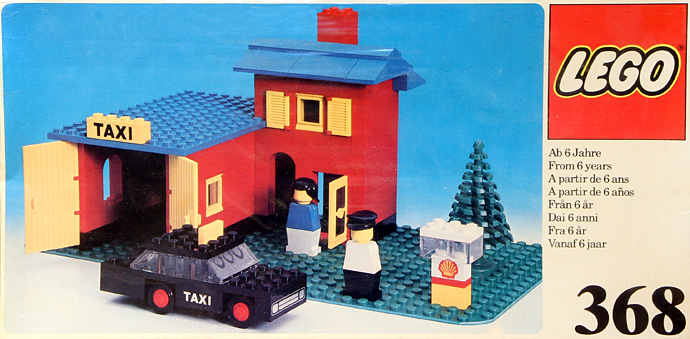 LEGO 368 - Taxi Garage