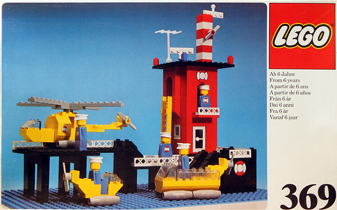 LEGO 369 - Coast Guard Station