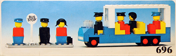 LEGO 696 - Bus Station