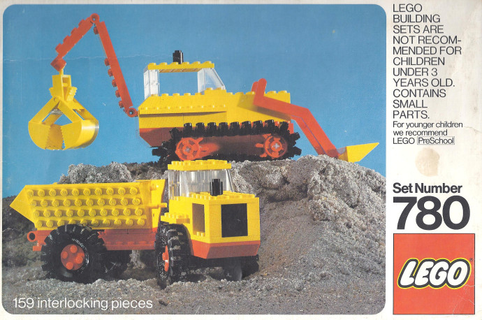 LEGO 780 Road Construction Set