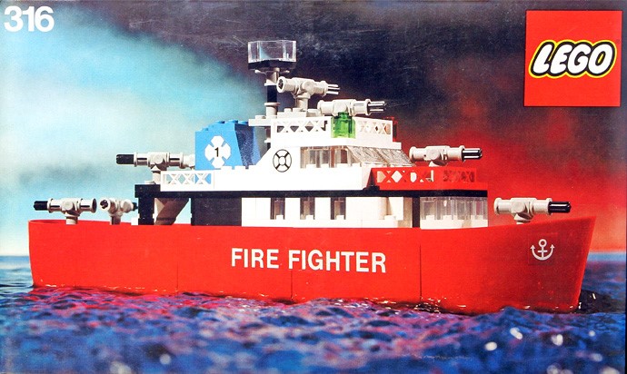 LEGO 316 - Fire Fighting Launch