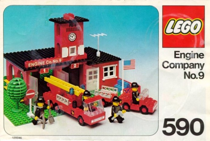 LEGO 590 - Engine Co. No. 9