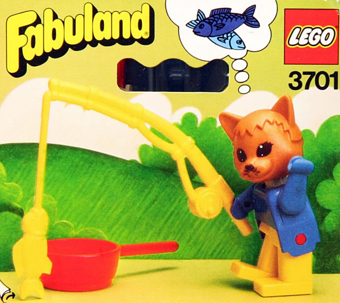 LEGO 3701 - Charlie Cat the fisherman