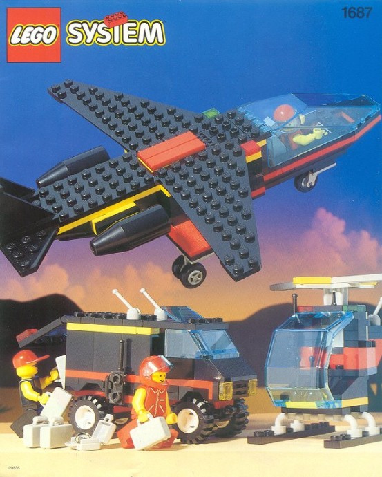 LEGO Town 1993 Sets - and Size