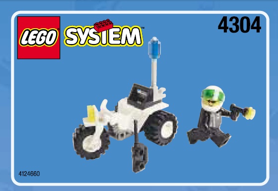 LEGO 4304 - Chopper Cop