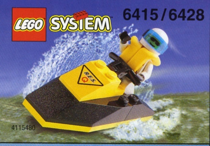 LEGO 6415 - Res-Q Jet-Ski