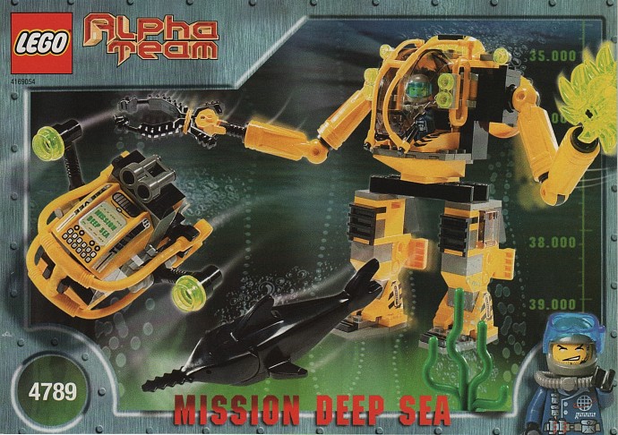 LEGO 4789 Alpha Team Aquatic Mech