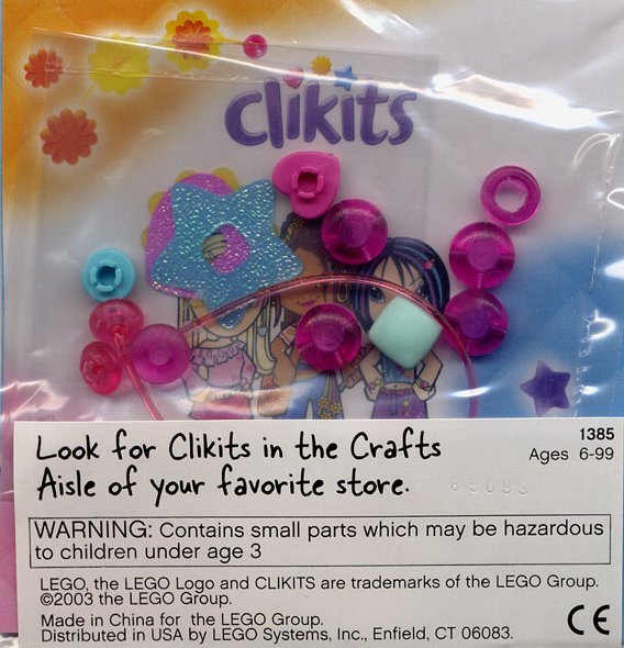 LEGO 1385 Clikits Bracelet