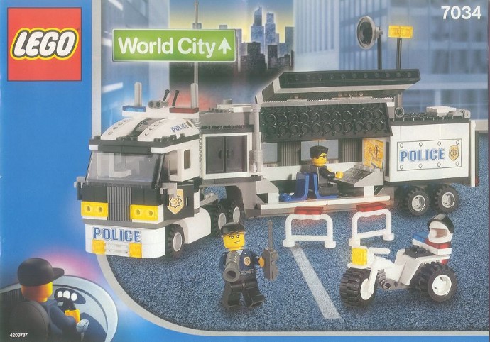 LEGO 7034 - Surveillance Truck