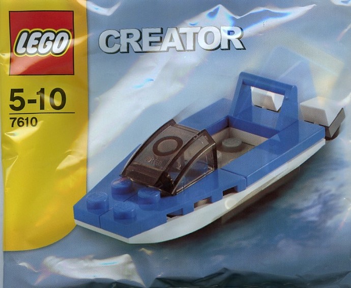 LEGO 7610 Speedboat