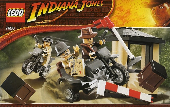 LEGO 7620 - Indiana Jones Motorcycle Chase