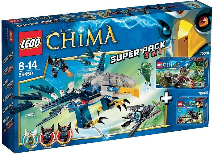 LEGO 66450 Super Pack 3-in-1