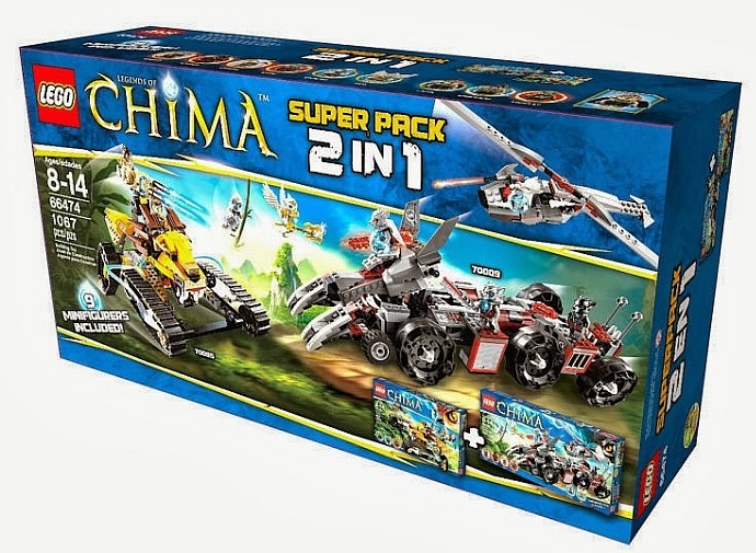 LEGO 66474 LEGO Chima Super Pack